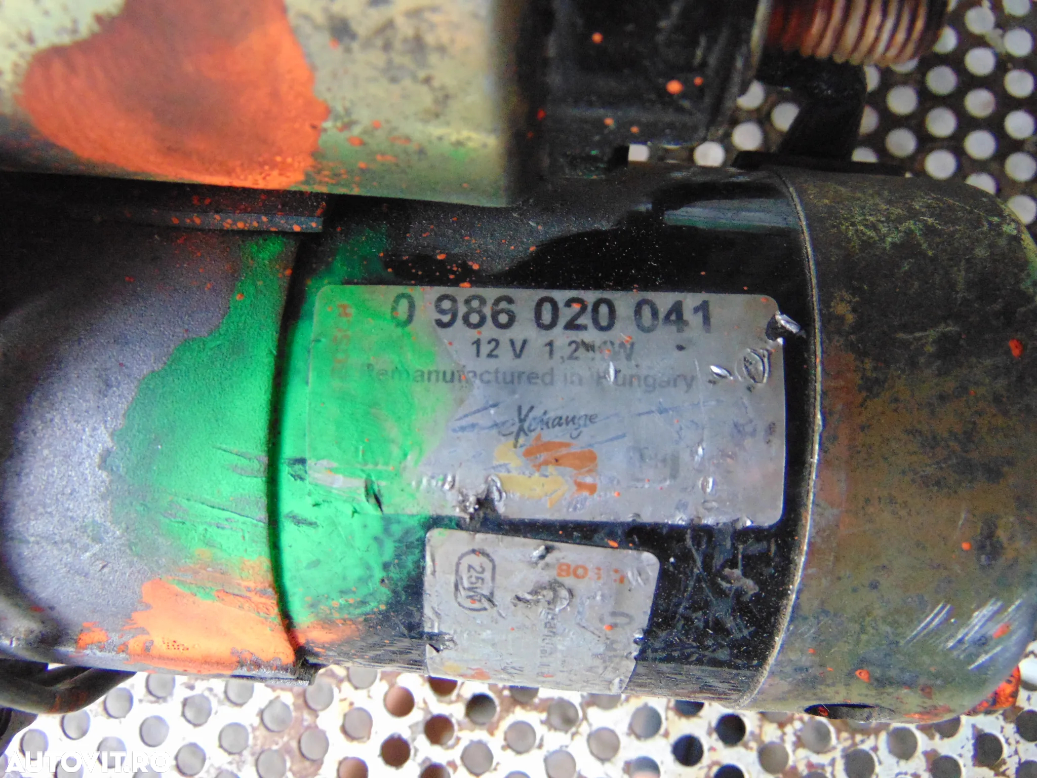 Electromotor Mitsubishi pajero 3.0 benzina Galant mk4 cod 0986020041 kia hyundai 3.0 pajero sport sonata sorento - 3