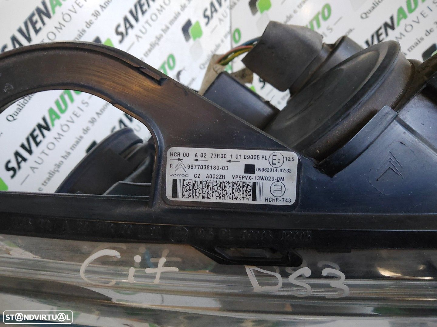 Farol Dto Citroën Ds3 - 4