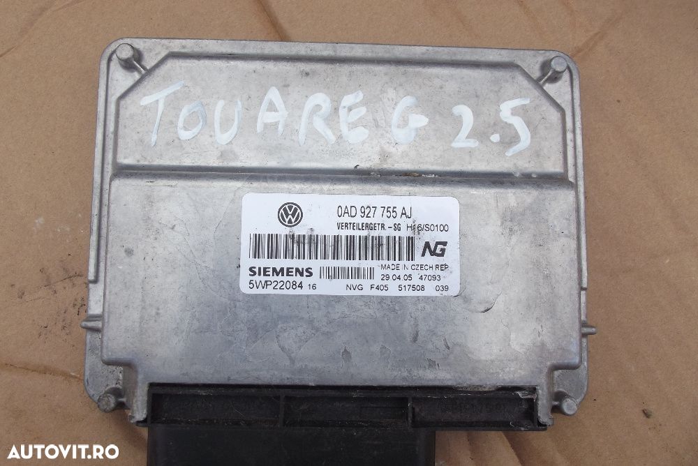Calculator motor VW Touareg 2.5 cutie automata dezmembrez Touareg 2.5 - 4