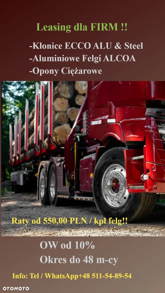 Rabaty do 25,00 € !! / Zestaw kłonic "U" tylko 98 kg !!!  Kłonice ECCO ALU / STEEL / Aluminiowe Felgi ALCOA - 2