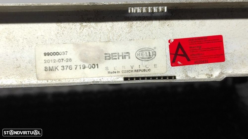 RADIADOR DE ÁGUA VOLKSWAGEN TOUAREG (7LA) TDI V6 - 3