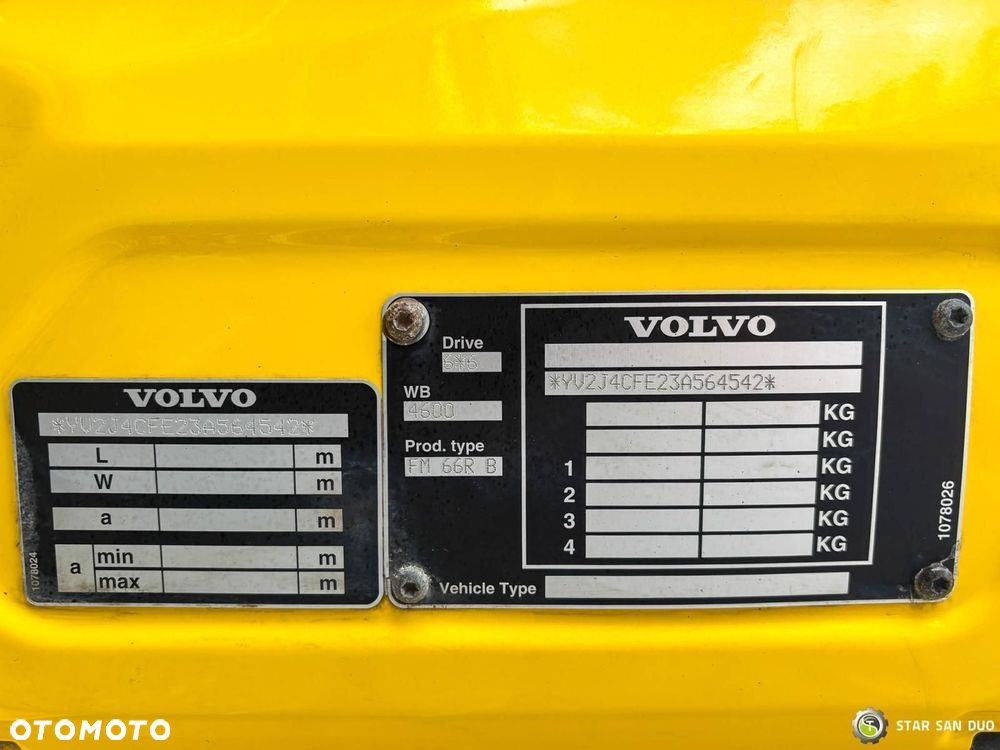 Volvo FM 460 6x6  Rossenbauer Straż Pożarna LSP Zbiornik 12000 - 30