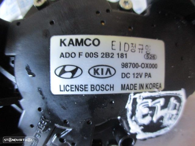 Motor Limpa Vidros Tras 98700OX000 HYUNDAI I10 2009 1.2I 80CV 5P VERMELHO KAMCO - 3