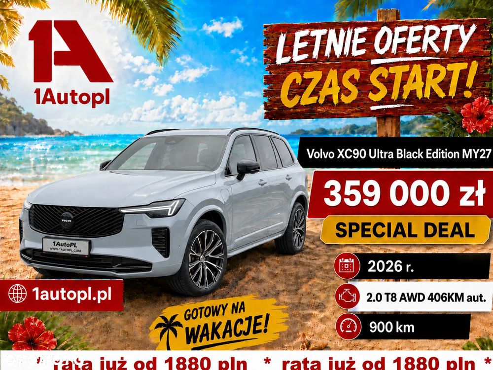 Volvo XC 90 T8 AWD Plug-In Hybrid Ultra Black Edition 7os - 1