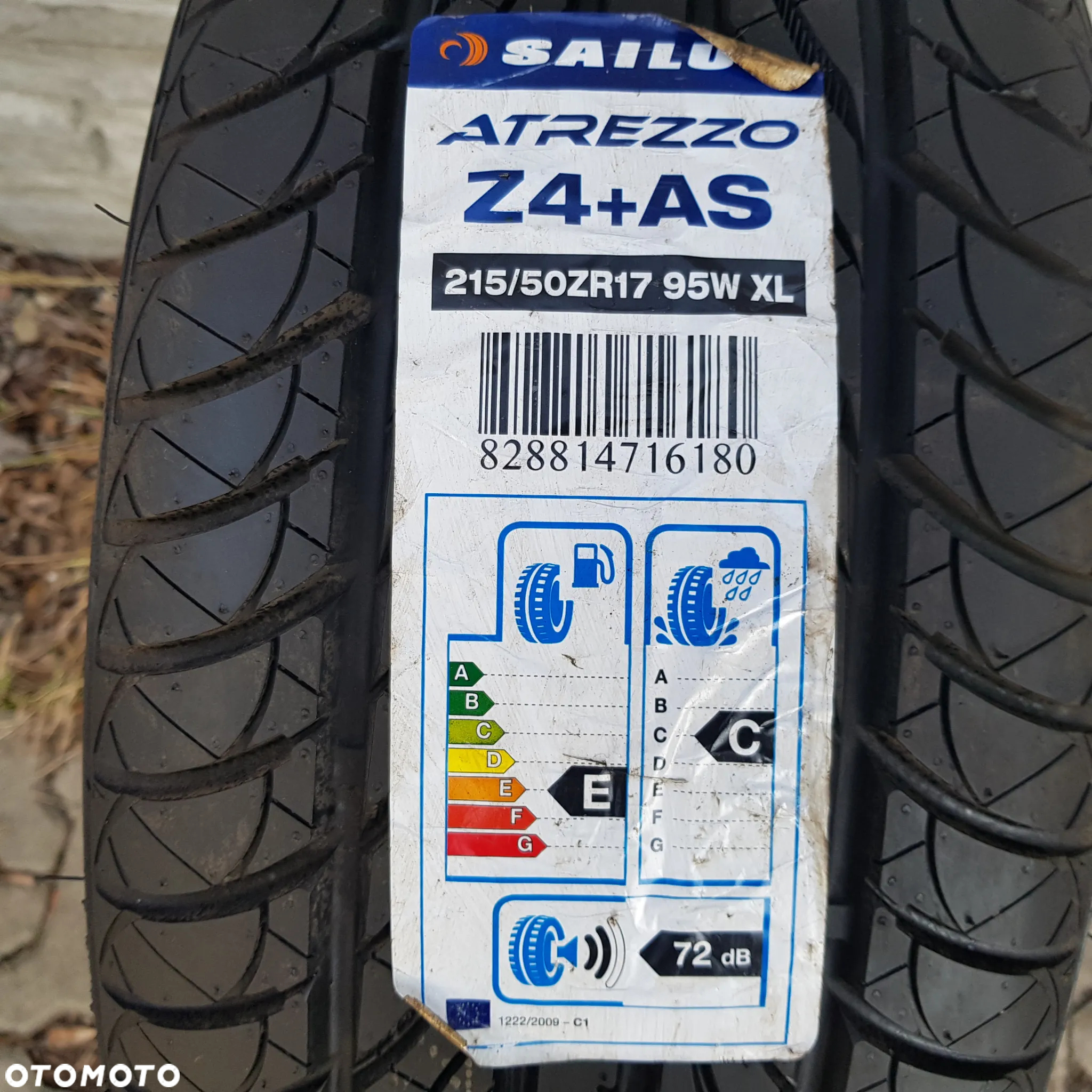 1x 215/50R17 Sailun Atrezzo Z4+AS Opona letnia Poznań - 2