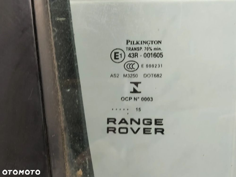 RANGE ROVER SPORT L494 DRZWI PRAWY TYŁ TYLNE SZYBA LOGOWANA KLAMKA KOLOR CORRIS GREY UK ORYGINAŁ - 7