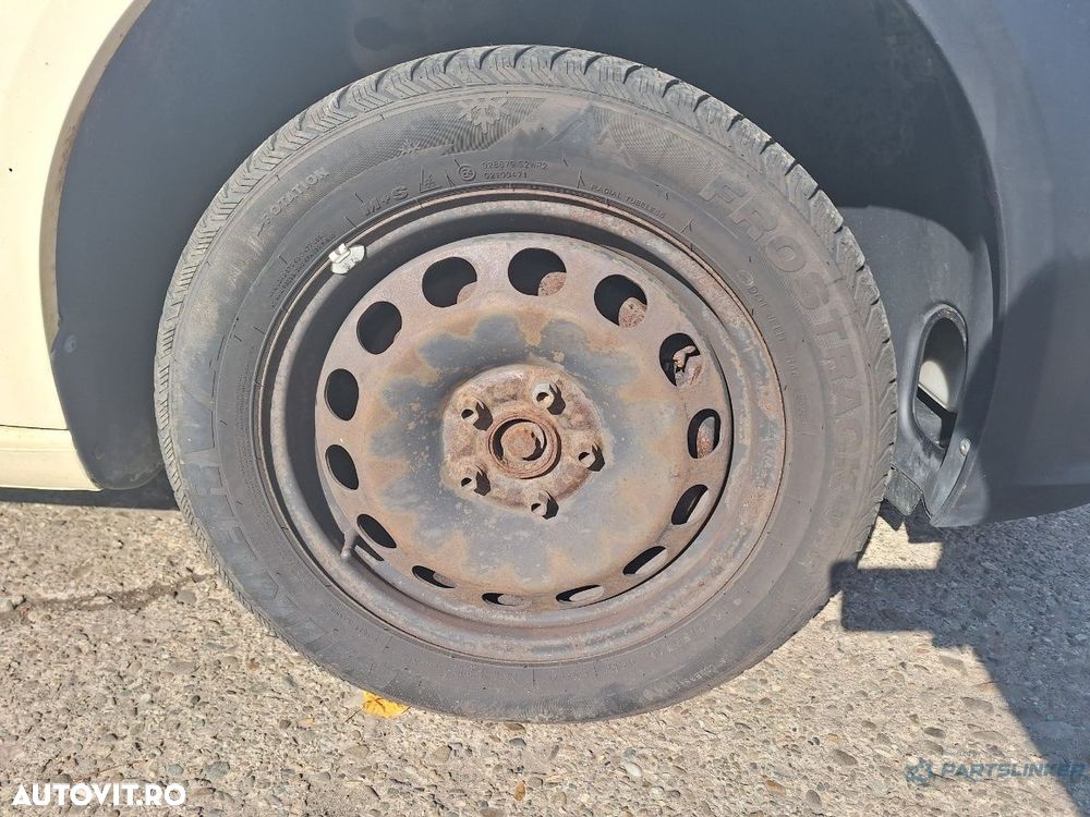Jante de otel r16 cu cauciucuri de iarna 205/55  VOLKSWAGEN CADDY IV Estate SAB, SAJ 2015 - 2020 - 6