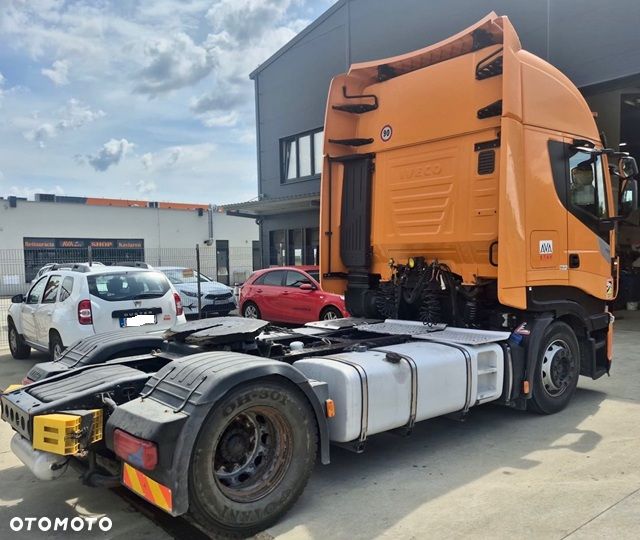 Iveco STRALIS 480 HI-WAY AUTOMAT SPOJLERY STANDKLIMA WEBASTO 2xALUTANK XENONY LED LODÓWKA 730000km ACC EURO 6 b2018r - 3