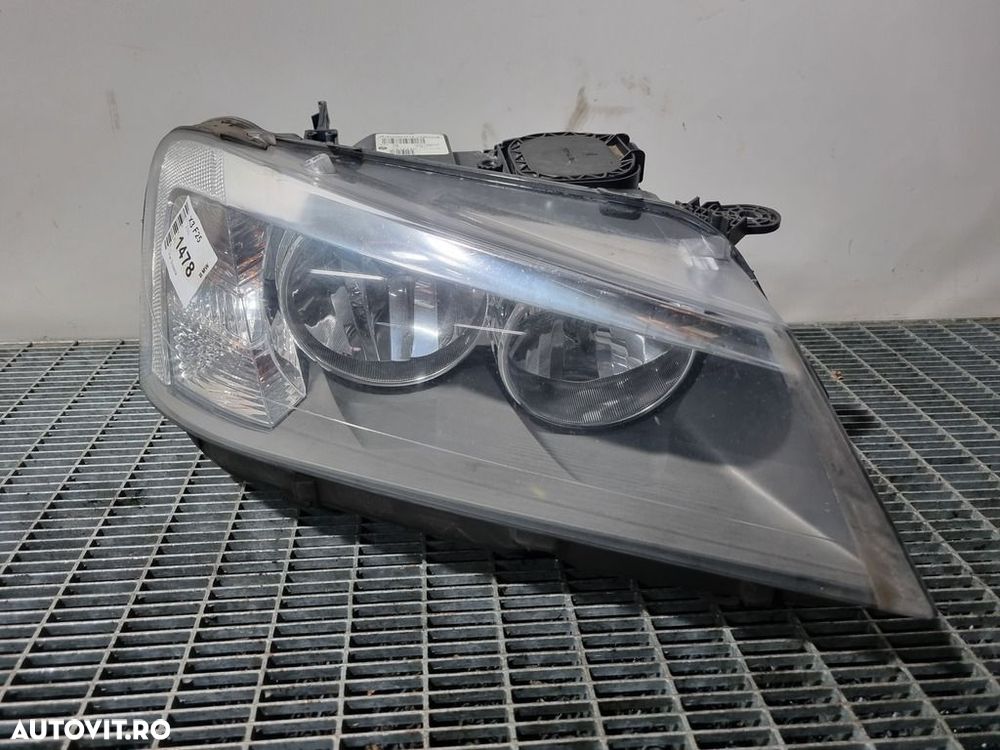 Far Dreapta BMW X3 F25 2010 - 2014 SUV 4 Usi (1478) Fara xenon - 1
