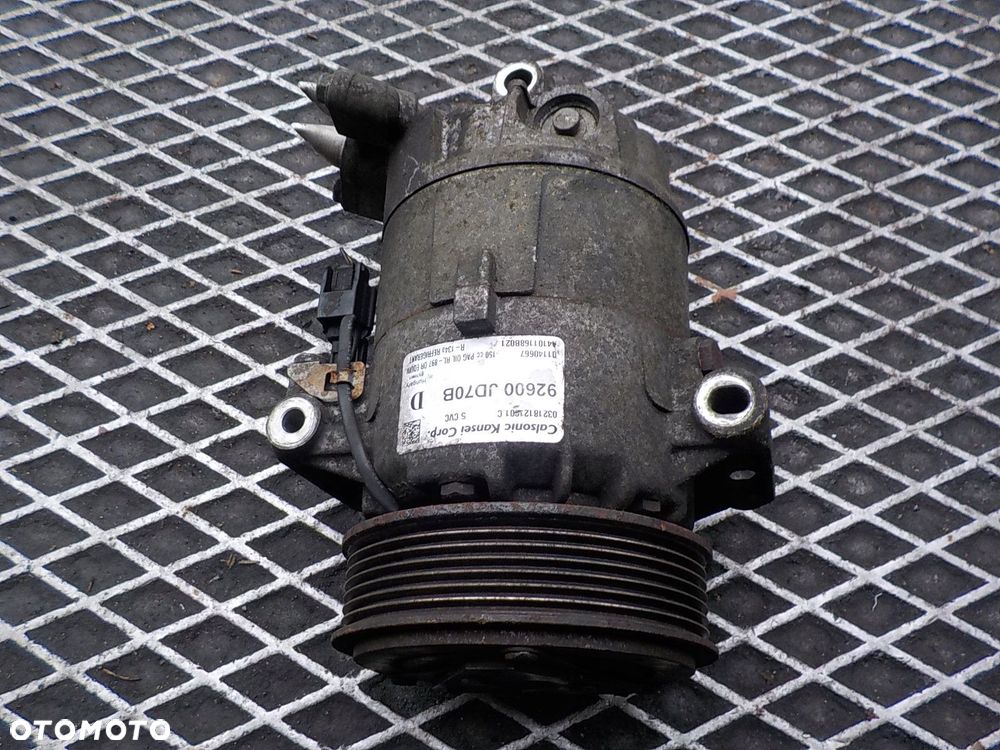 NISSAN QASHQAI 2.0 DCI SPRĘŻARKA POMPA KLIMATYZACJI 92600JD70B - 4