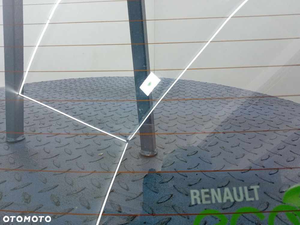 RENAULT CLIO III 3D HB SZYBA KLAPY TYŁ TYLNEJ - 4