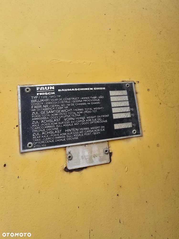 Faun F2000C - 2