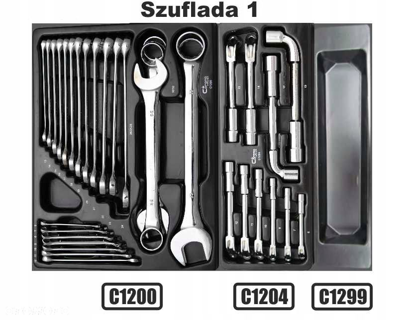 WÓZEK NARZĘDZIOWY 253e SZAFKA C1271 CORONA KLUCZE - 4