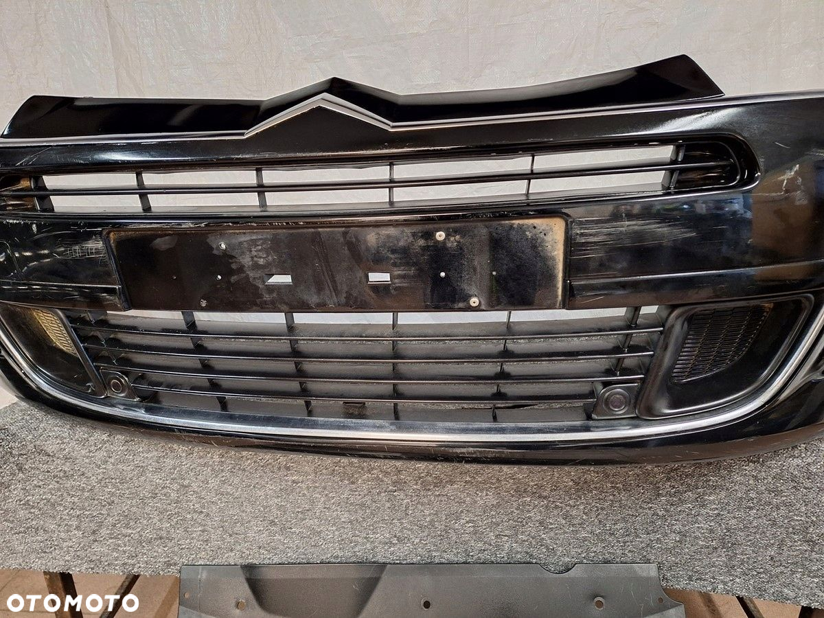 citroen c5 III II lift 2008- zderzak przod przedni pdc spryskiwacze demont - 6