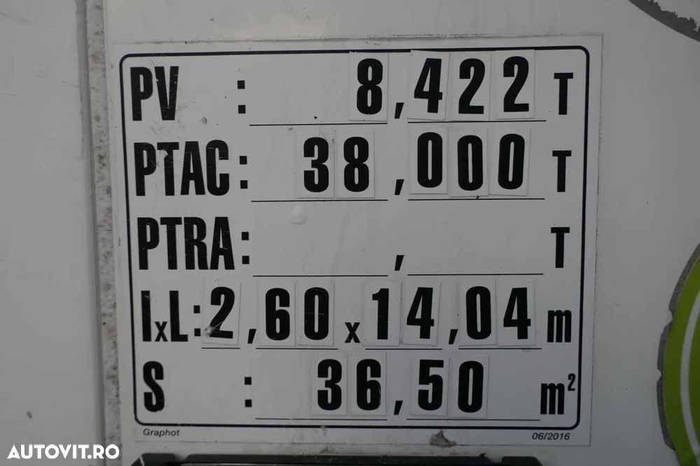 Krone FRIGIDER / 2017 / CARRIER VECTOR 1550 / DOPPELSTOCK / 6.000 MTH / AXIA LIFTATOR - 25