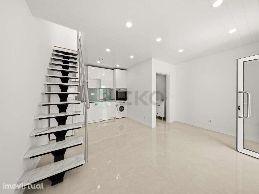 Apartamento T1 com Terraço em Zona Central do Montijo - Grande imagem: 3/24