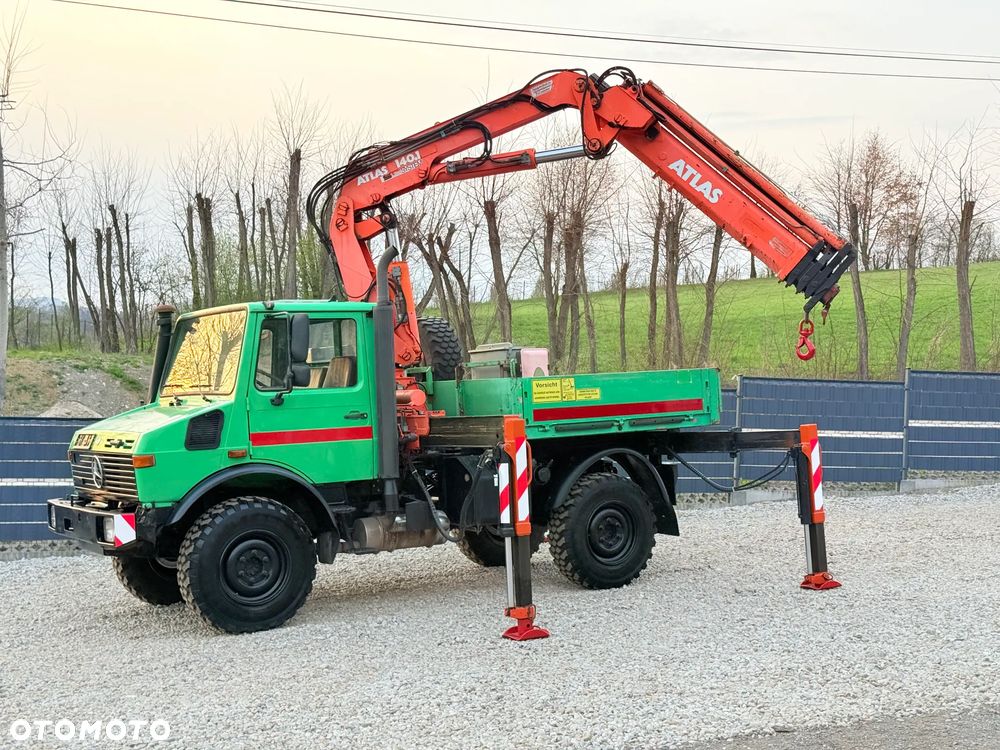 Mercedes-Benz * Mercedes Unimog U 1450 * HDS Atlas 140  * Specjalny * Energetyka * 78.000 km * Bardzo Dobry Stan - 17