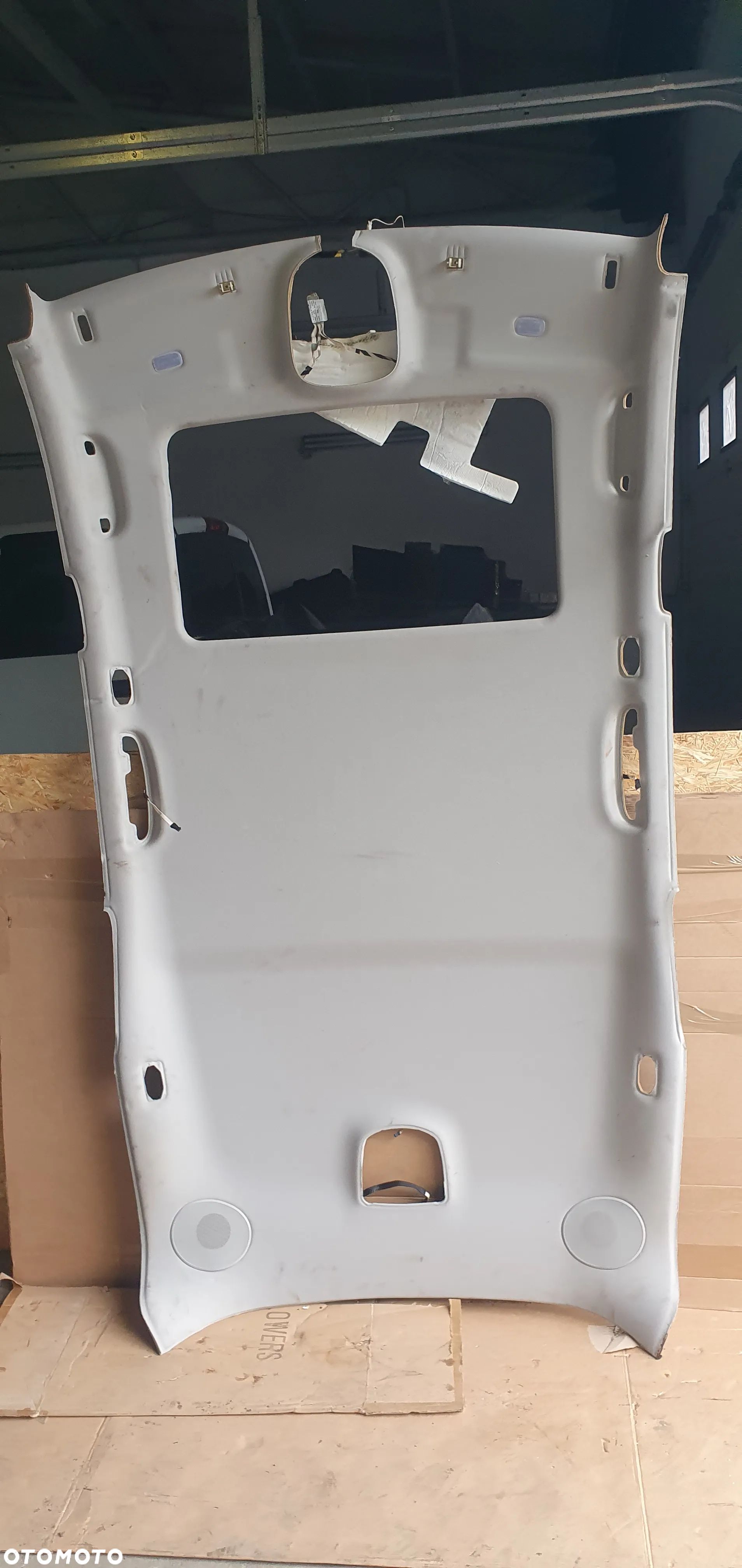 Tapicerka podsufitka sufit szyberdach Mercedes ML W164 - 1