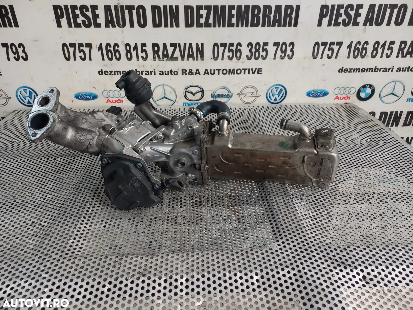 Racitor Gaze Egr Conducta Egr Supapa Egr Mercedes C/E Class W204 W212 Vito Ml Clk Cls 2.2 Cdi Euro - 5