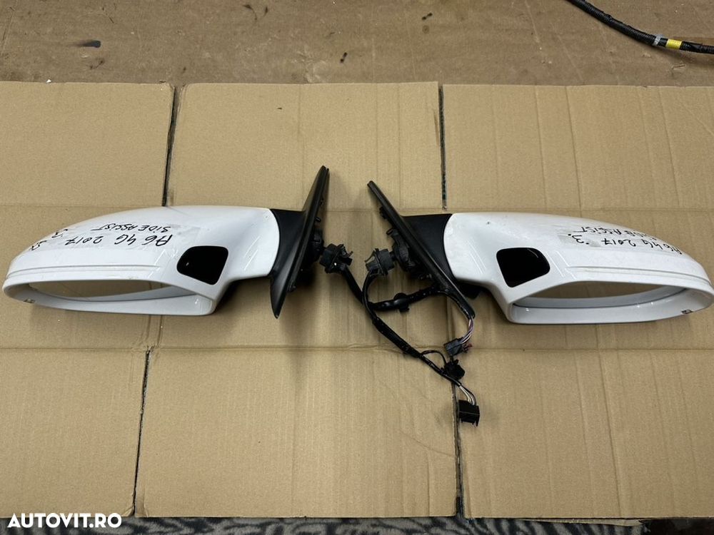 Oglinda dreapta cu side assist AUDI A6 C7 an 2017 facelift cod 4G1857410AT - 1