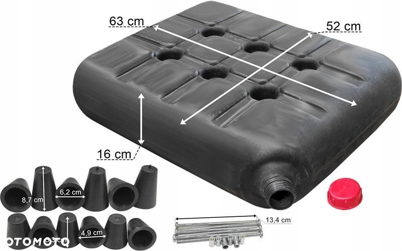 zbiornik paliwa ogrzewania webasto 45l + mocowanie - 2