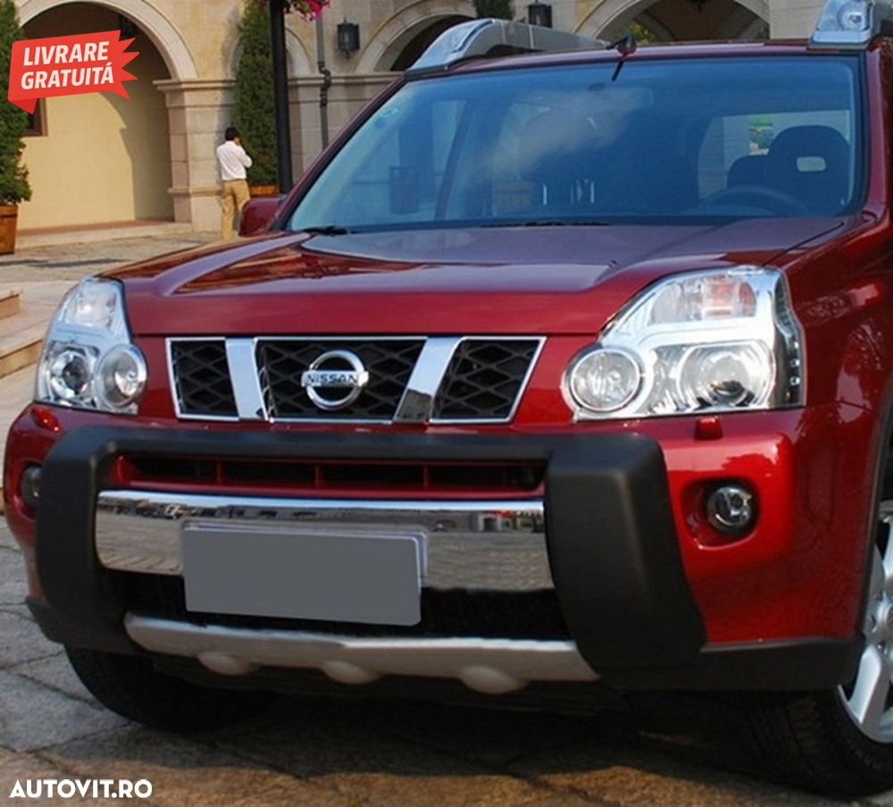 Praguri Trepte Laterale cu Placi de Protectie Nissan X-Trail II T31 Non Facelift (- livrare gratuita - 15