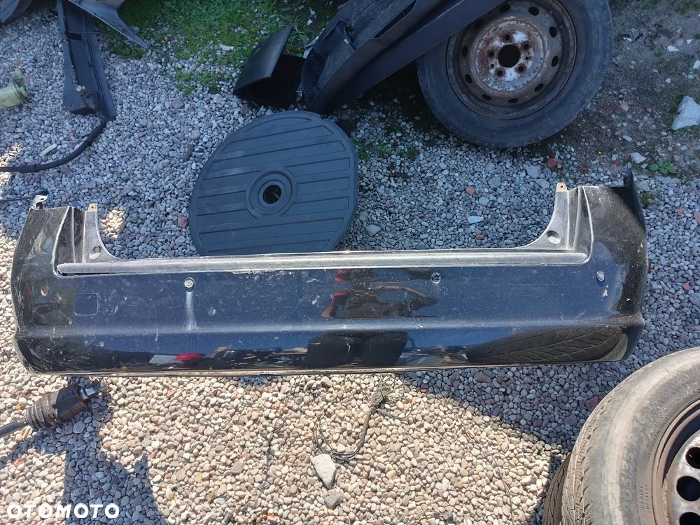 ZDERZAK TYŁ TYLNY KIA CEED I SW KOMBI 2006r- EUROPA CZARNY 1K Z CZUJNIKAMI PDC - 1