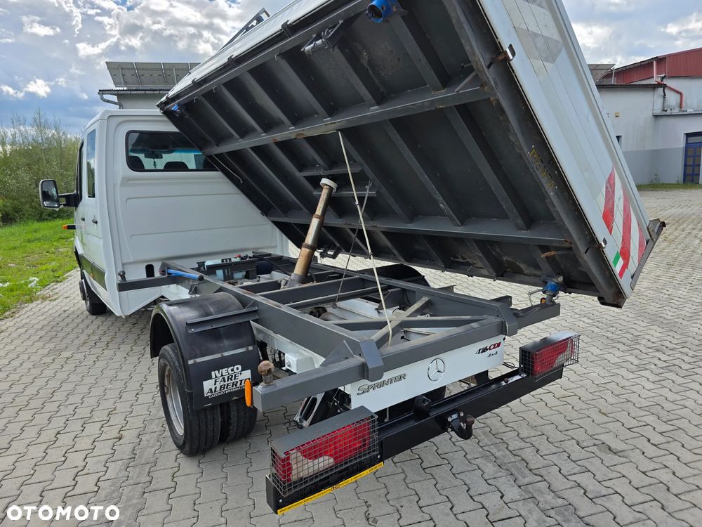 Mercedes-Benz Sprinter 416 CDI 4x4 ! Doka/Dubel Kabina Wywrotka 3.70 M /Kiper 3-Stronny ! Klima ! Automat  ! - 13