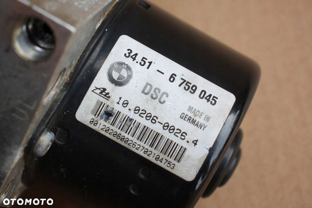 Pompa ABS DSC BMW e46 6759047 6759045 kompletna - 3