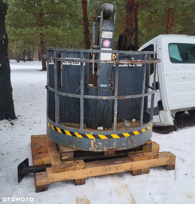 Kosz HDSa HDSdzwig żuraw kiper wywrot Iveco Daily Nissan Ford - 1