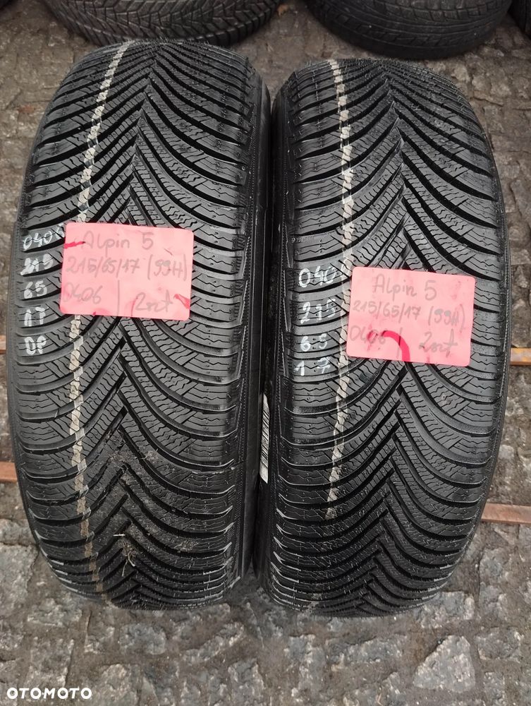215 65 17 2SZT MICHELIN PILOT ALPIN 5 (98 V XL) - 1