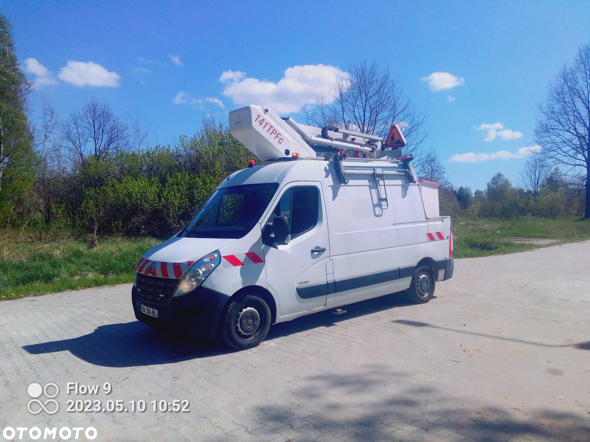 Renault Master. Podnośnik koszowy 14m . France Elevateur - 6