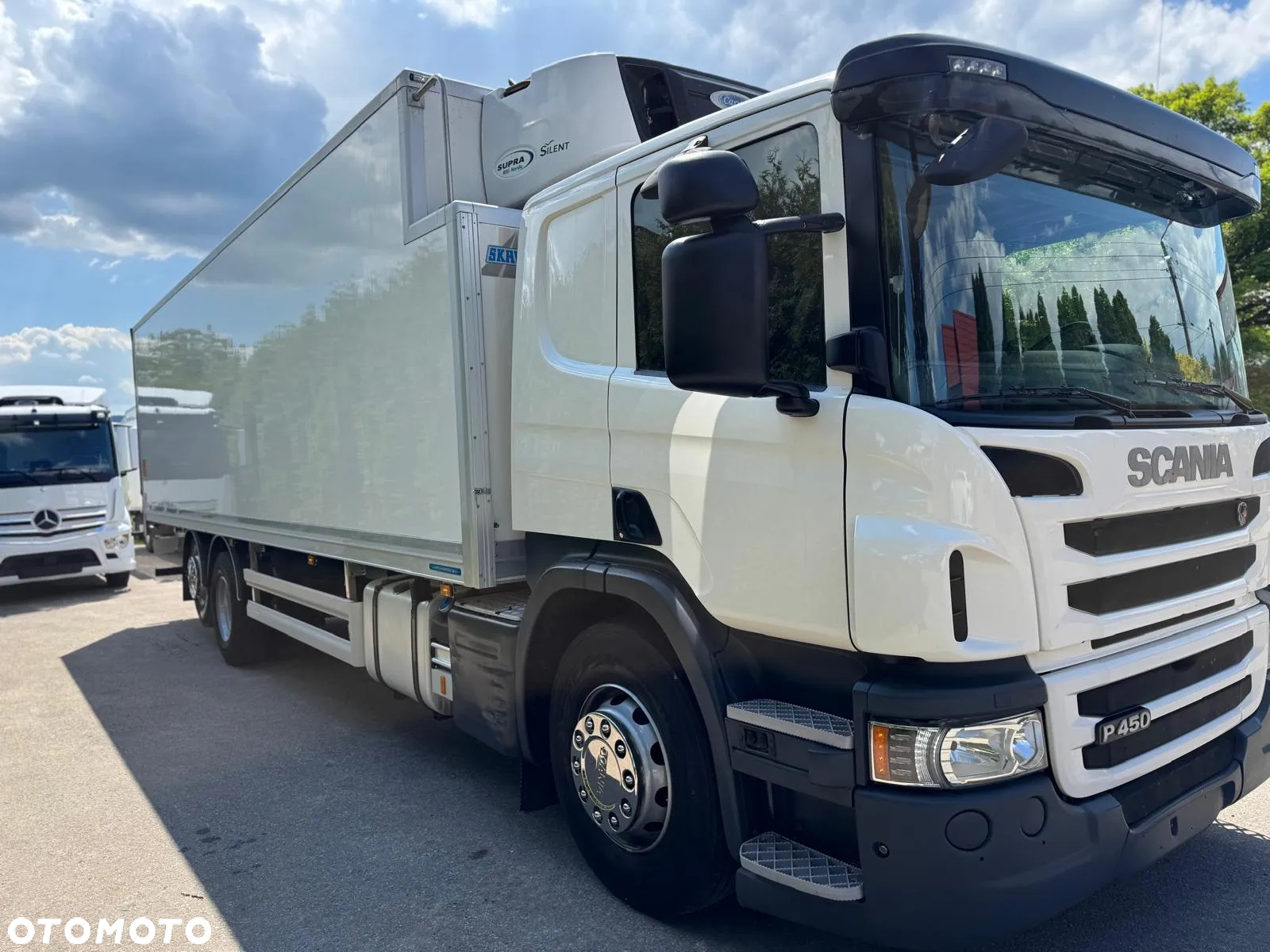 Scania Scania P 450 / CHŁODNIA + WINDA / 23 PALETY / EURO6 / OŚ SKRĘTNA / CARRIER/ ASO - 9