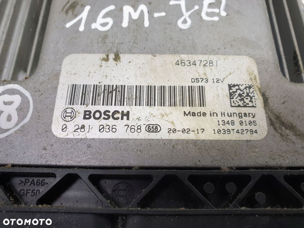 Doblo II lift 1.6 M-Jet 120 KM STEROWNIK SILNIKA - 2