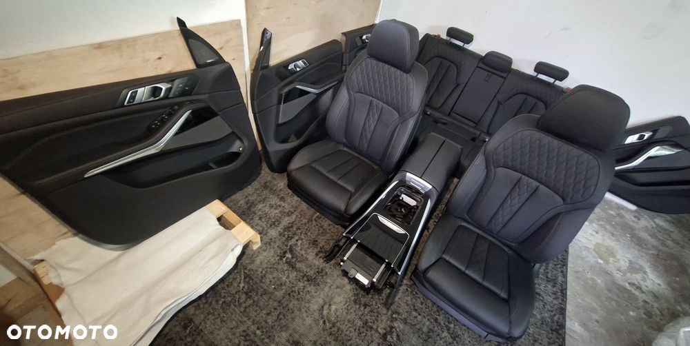 KOMPLETNE WNĘTRZE BMW X5 GO5 FOTELE COMFORT INDYVIDUAL NOWE - 5