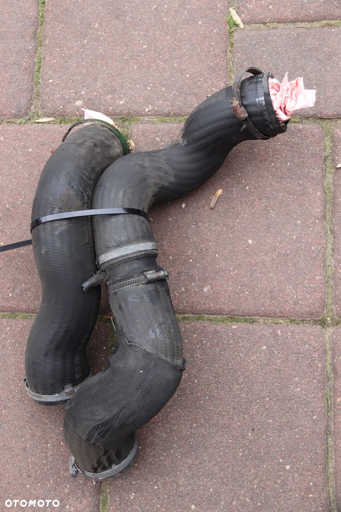 Komplet/Dwie rury lewa i prawa od intercoolera do volvo S80 XC70 XC60 V60 S60 30792885, 31293511 - 1