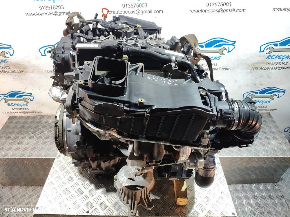 Motor Completo Mercedes Benz 651.921 651921 GLC C250 C200 E250 C300e CLS 2.1L 16v 204cv W205 W253 - 4