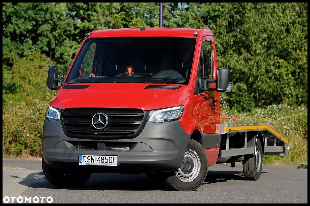 Mercedes-Benz Sprinter 2.0 CDi 150KM Auto Laweta FULL LED Nowa zabudowa Climatronic Elektryka Salon Polska Faktura VAT 23% - 2