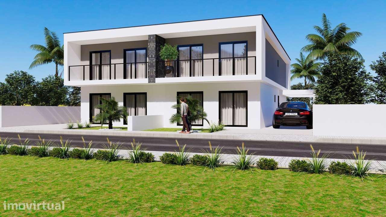 Moradia Geminada T4 Nova com Piscina e 3 Suítes em Redondos | Fernão F - Grande imagem: 3/32