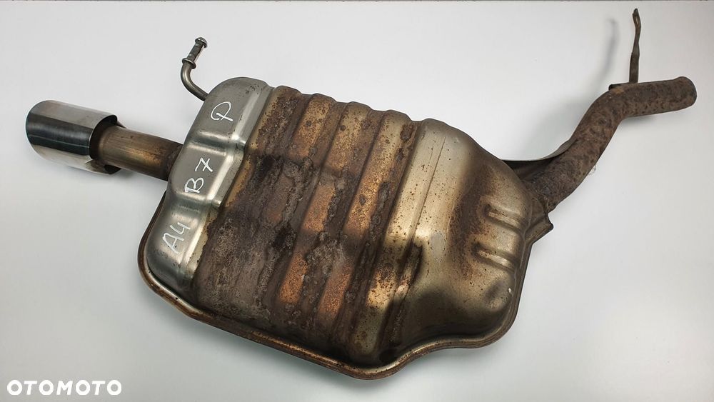 TŁUMIK KOŃCOWY PRAWY AUDI A4 B7 1.8 T 8E0253611DK - 1