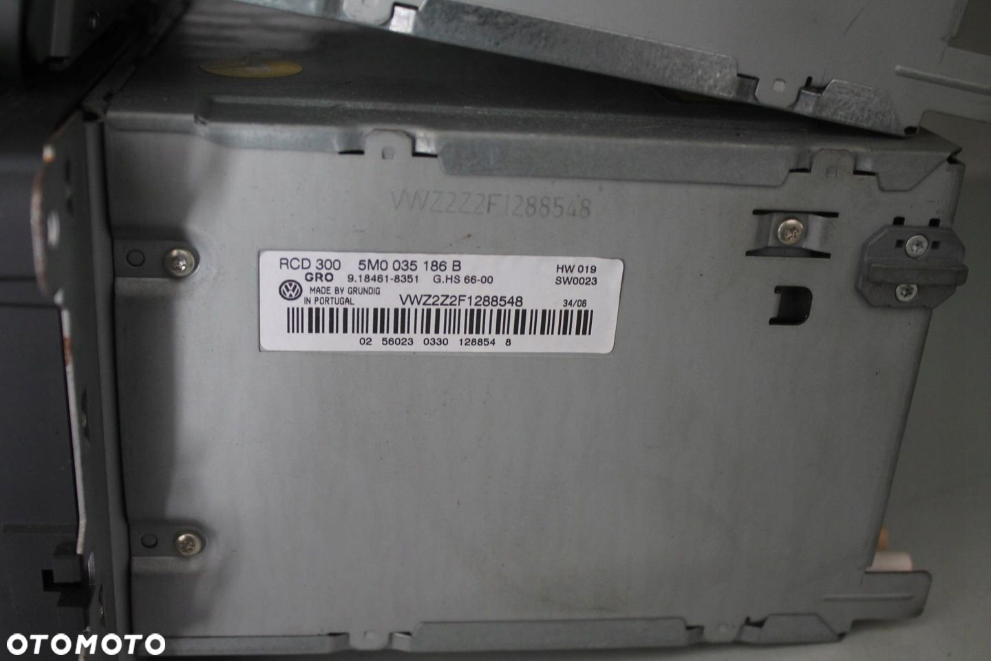 RADIO CD RCD300 MP3 1K0035186AD PASSAT B6 GOLF VI - 3