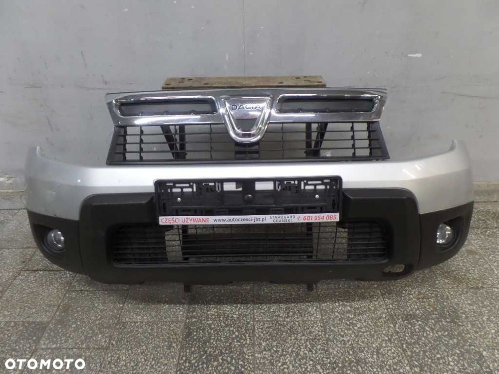 DACIA DUSTER 09-13 ZDERZAK PRZOD GRILL ATRAPA HALOGENY TEK23 - 1