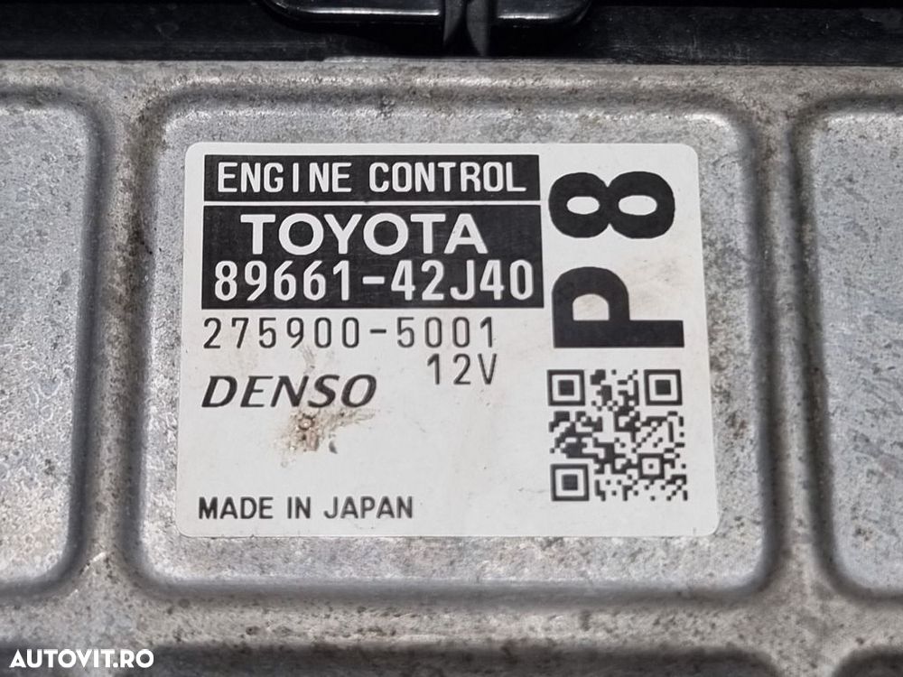 Calculator motor Toyota Rav 4 IV 2.0 Diesel 2012 - 2015 124CP Manuala 1AD - FTV Euro5 ... - 3