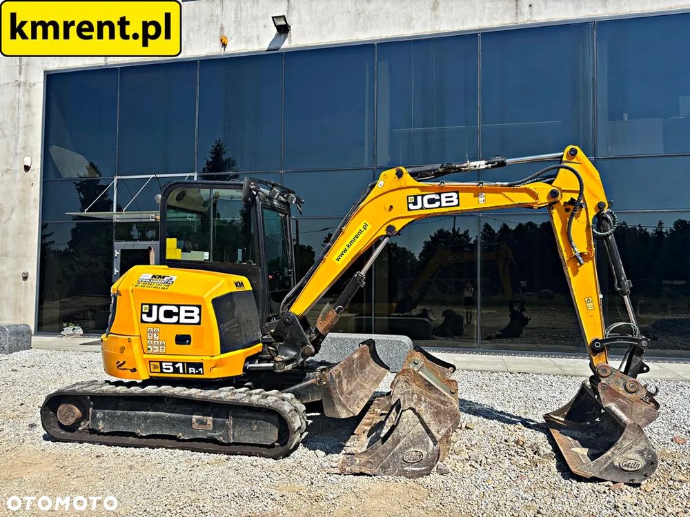 JCB 51R-1 MINI-KOPARKA 2017R. | JCB 8055 TAKEUCHI TB 250 CAT 305 YANMAR VIO - 4