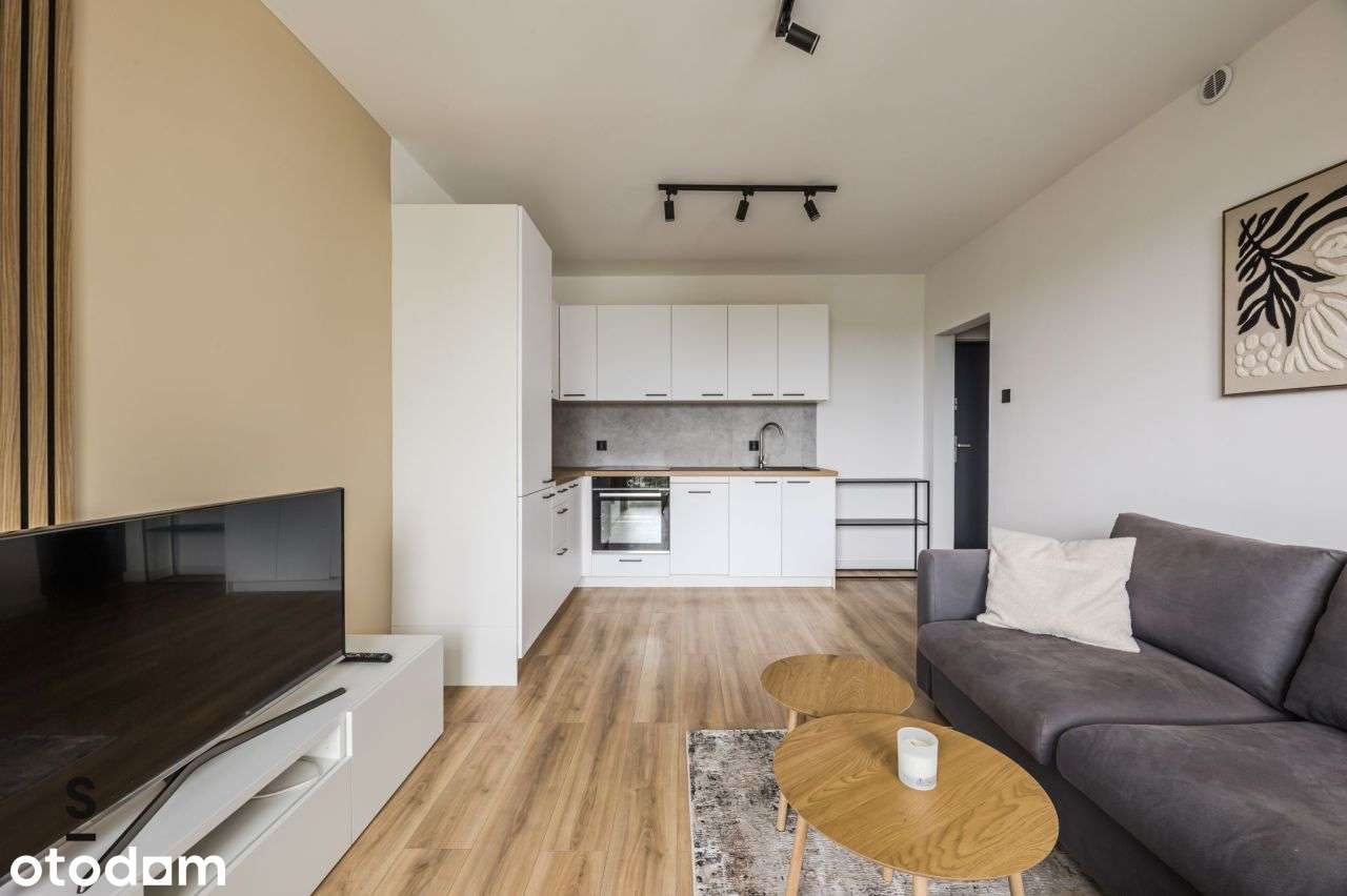 Nowoczesny 2-pokojowy apartament z widokiem i balk
