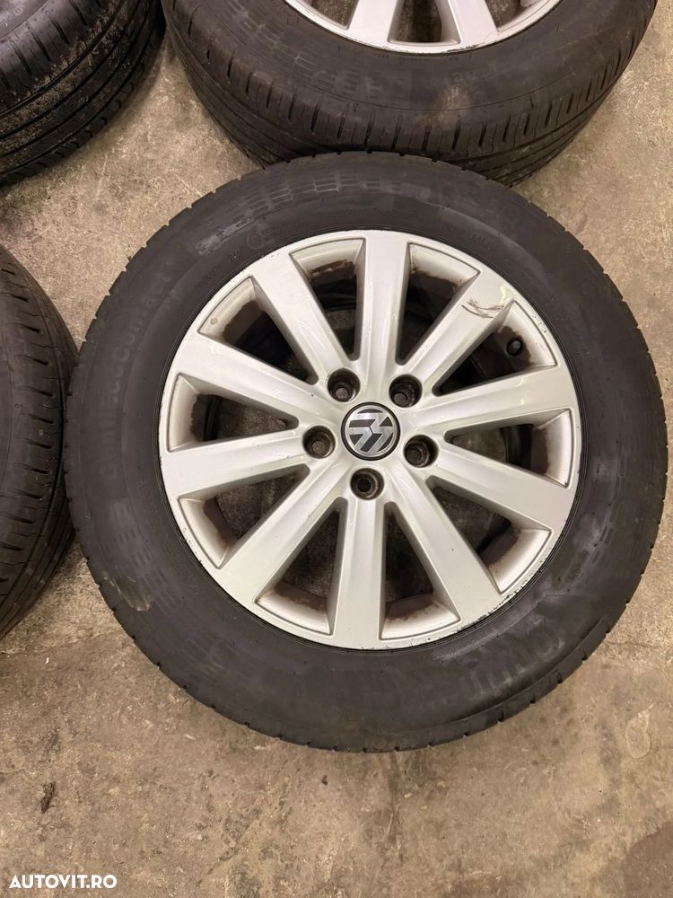 Set jante aliaj VW TRANSPORTER T5, T6 cu cauciucuri vara 235/55R17 dot 2024 cod OEM janta 7E0601025C - 2