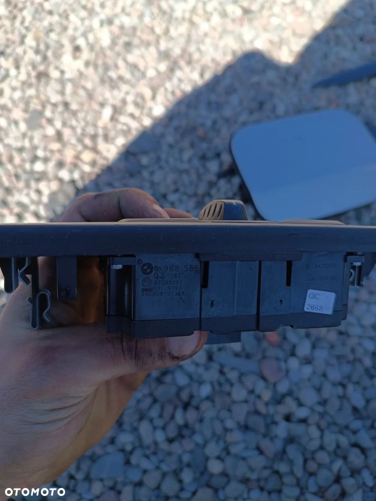 PRZEŁACZNIK WŁĄCZNIK ŚWIATEŁ DEKOR BMW 5 E60 E61 EUROPA 6988566 XENON - 2