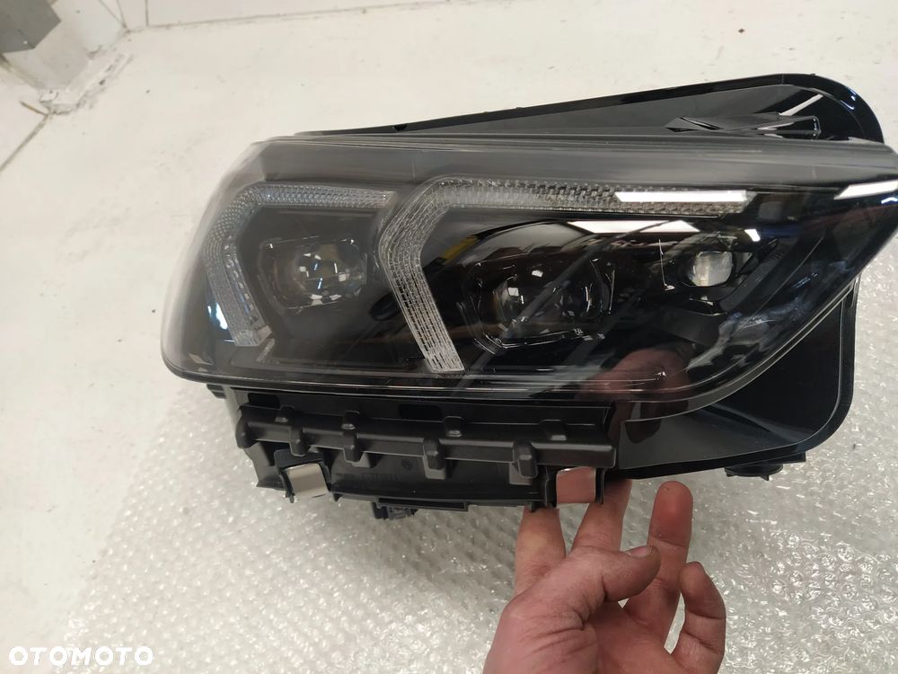 BMW X1 U11 REFLEKTOR LAMPA PRZÓD PRZEDNIA PRAWA FULL LED PRZETWORNICA KOMPLETNA USA JASNY ŚRODEK ORYGINAŁ NOWY - 5