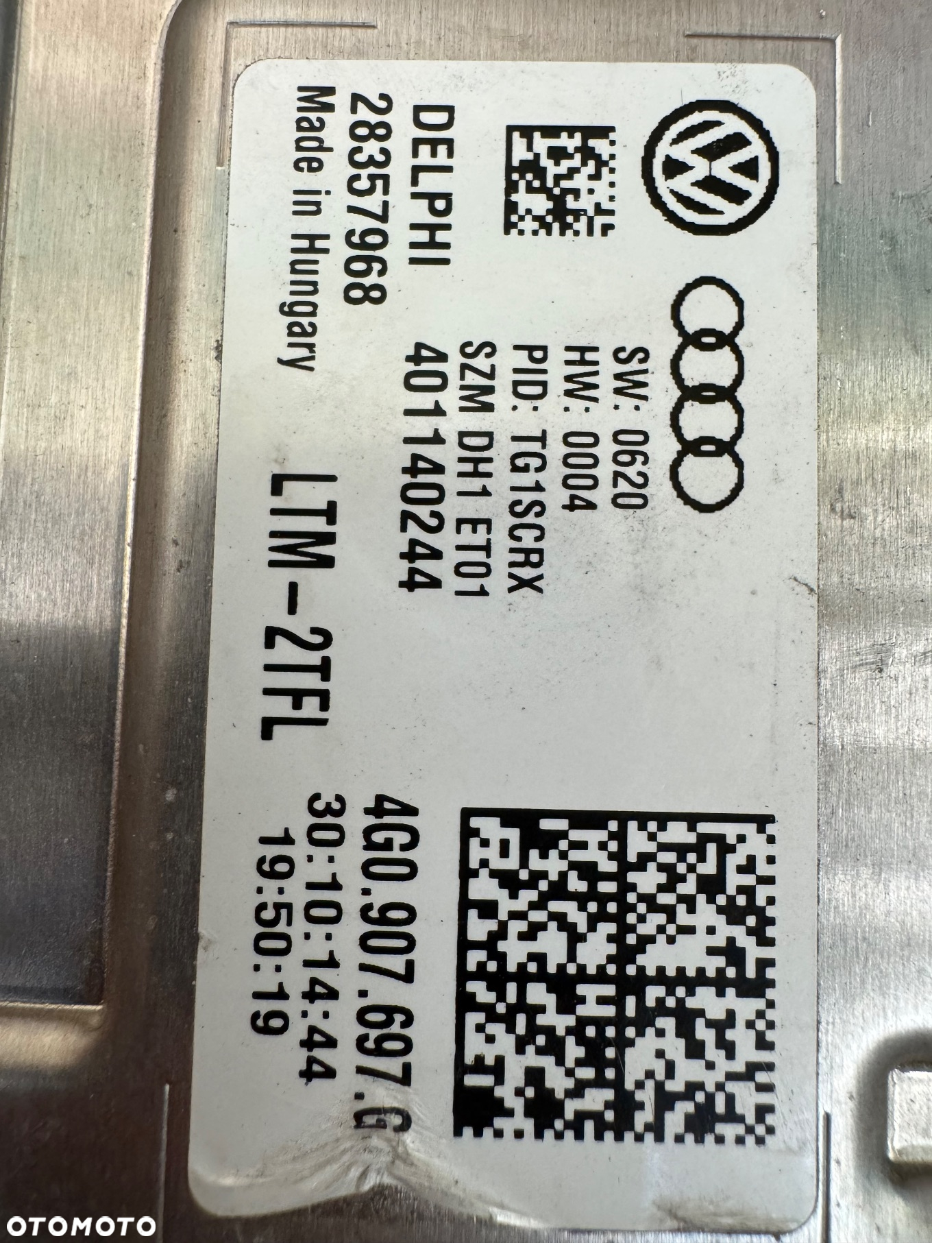 PRZETWORNICA MODUŁ LED 4G0907697G AUDI VW SKODA - 3