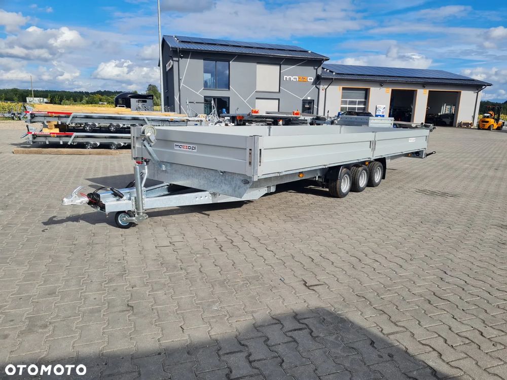 Niewiadów Dostawa Przyczepo-laweta 600x210 cm DMC3500kg BURTY ALUMINIOWE, KOŁO ZAPASOWE, AMORTYZATORY OSI - 11